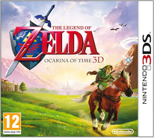 The Legend of Zelda Ocarina of Time 3D Box Art