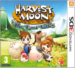 Harvest Moon The Lost Valley Box Art