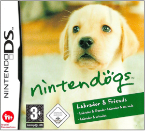 Nintendogs Labrador and friends Box Art