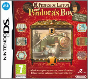 Professor Layton and Pandora's Box art