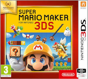 Super Mario Maker Nintendo Selects Box Art