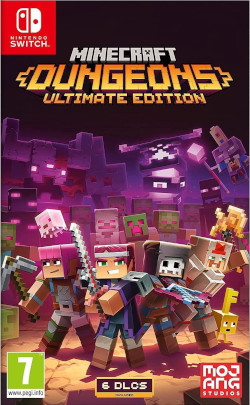 Minecraft Dungeons Ultimate Edition Box Art