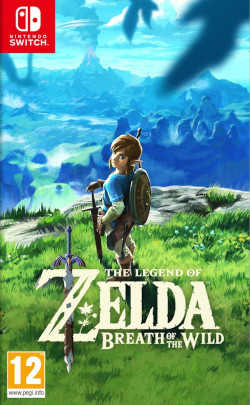 The Legend of Zelda Breath of the Wild Box Art