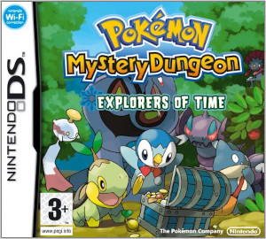 Pokemon Mystery Dungeon Explorers of Time Box Art