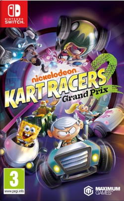 Nickelodeon Kart Racers 2 Grand Prix Box Art