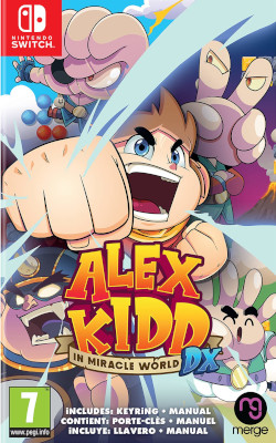 Alex Kidd in Miracle World DX Box Art