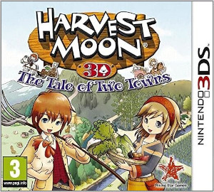 Harvest Moon The Tale of Two Towns Box Art