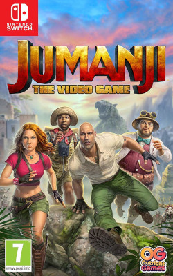 Jumanji The Video Game Box Art