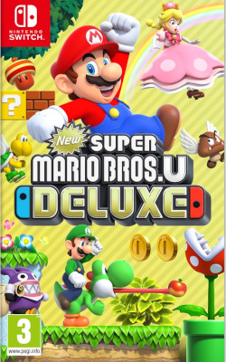 Super Mario Bros U Deluxe Box Art