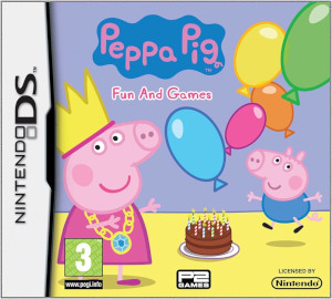 Peppa Pig Fun & Games Box Art