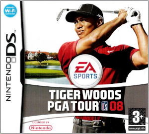 Tiger Woods PGA Tour 2008 Box Art