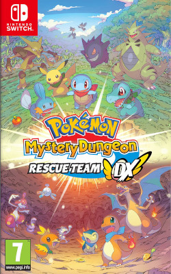 Pokemon Mystery Dungeon Rescue Team DX Box Art