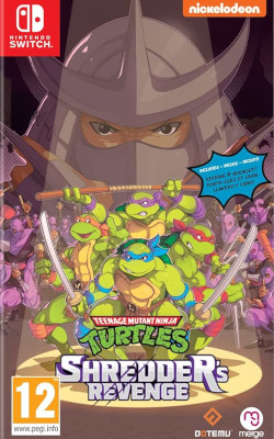 Teenage Mutant Ninja Turtles Shredder’s Revenge Box Art
