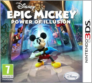Epic Mickey, Power Of Illusion Box Art