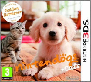 Nintendogs & Cats Golden Retriever Box Art