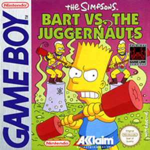 Simpsons: Bart vs. The Juggernauts Box Art