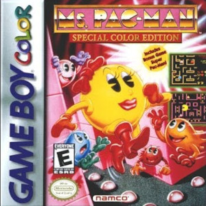 MS Pac-man Special Colour Edition Box Art