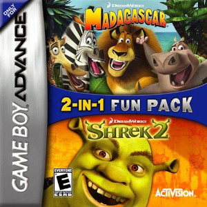 2-in-1 Fun Pack – Shrek 2 + Madagascar Box Art