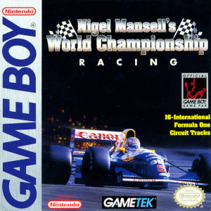 Nigel Mansells World Championship Racing Box Art