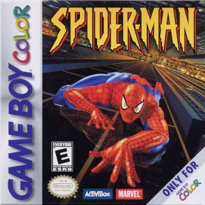 Spiderman GBC Box Art