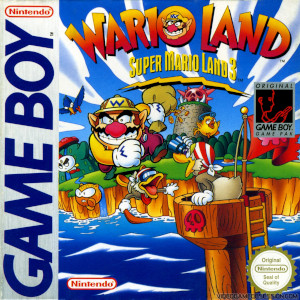 Super Mario Land 3 Wario Land Box Art