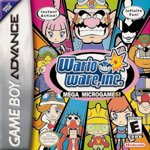 WarioWare, Inc. Mega Microgames Box Art