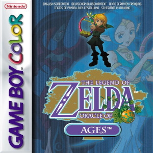 The Legend of Zelda Oracle of Ages Box Art