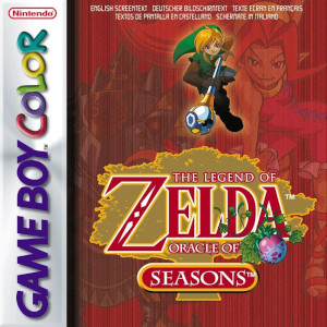 The Legend of Zelda Oracle of Seasons Box Art