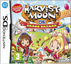 Harvest Moon DS: Grand Bazaar Box Art