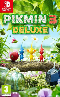 Pikmin 3 Deluxe Box Art