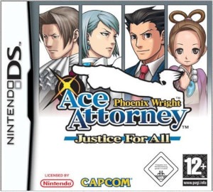 Phoenix Wright: Justice for All Box Art