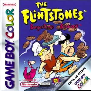 The Flintstones: Burgertime In Bedrock Box Art