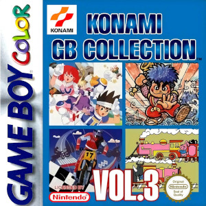 Konami GB Collection Vol 3 Box Art