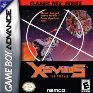 Xevious - NES Classic Box Art