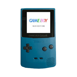 Teal Gameboy Color OLED Edition (Modded)