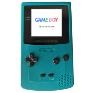 Teal Gameboy Color OLED